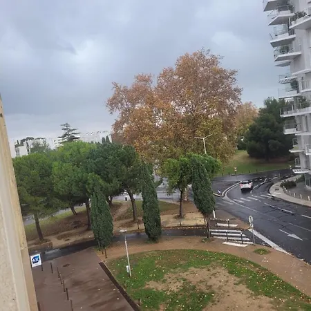 Centre Antigone Vue Lez Wiffi Parking Apartament